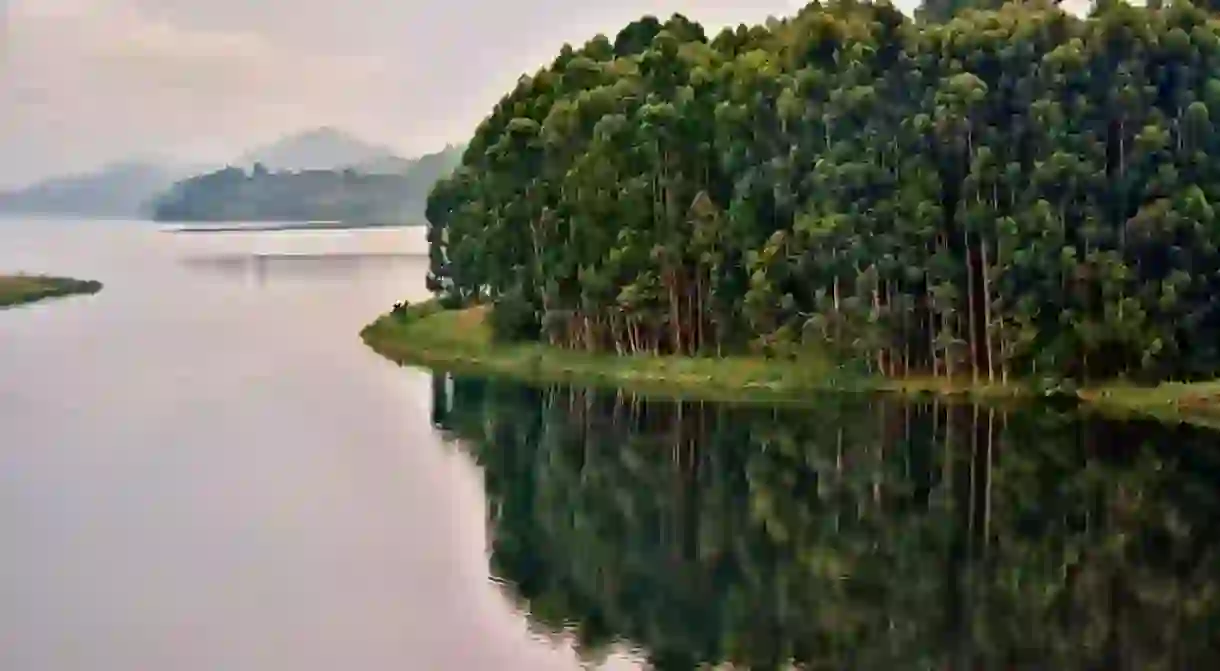 Reflections to Lake Bunyoni