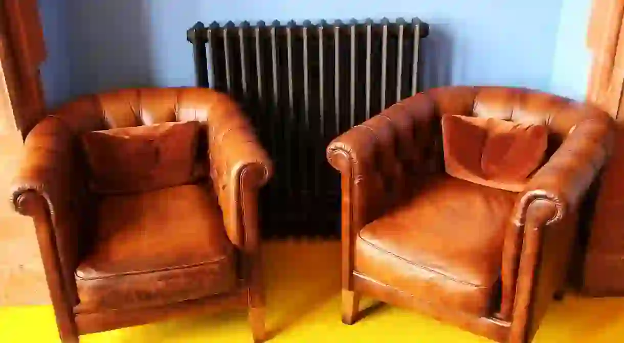 Vintage leather chairs