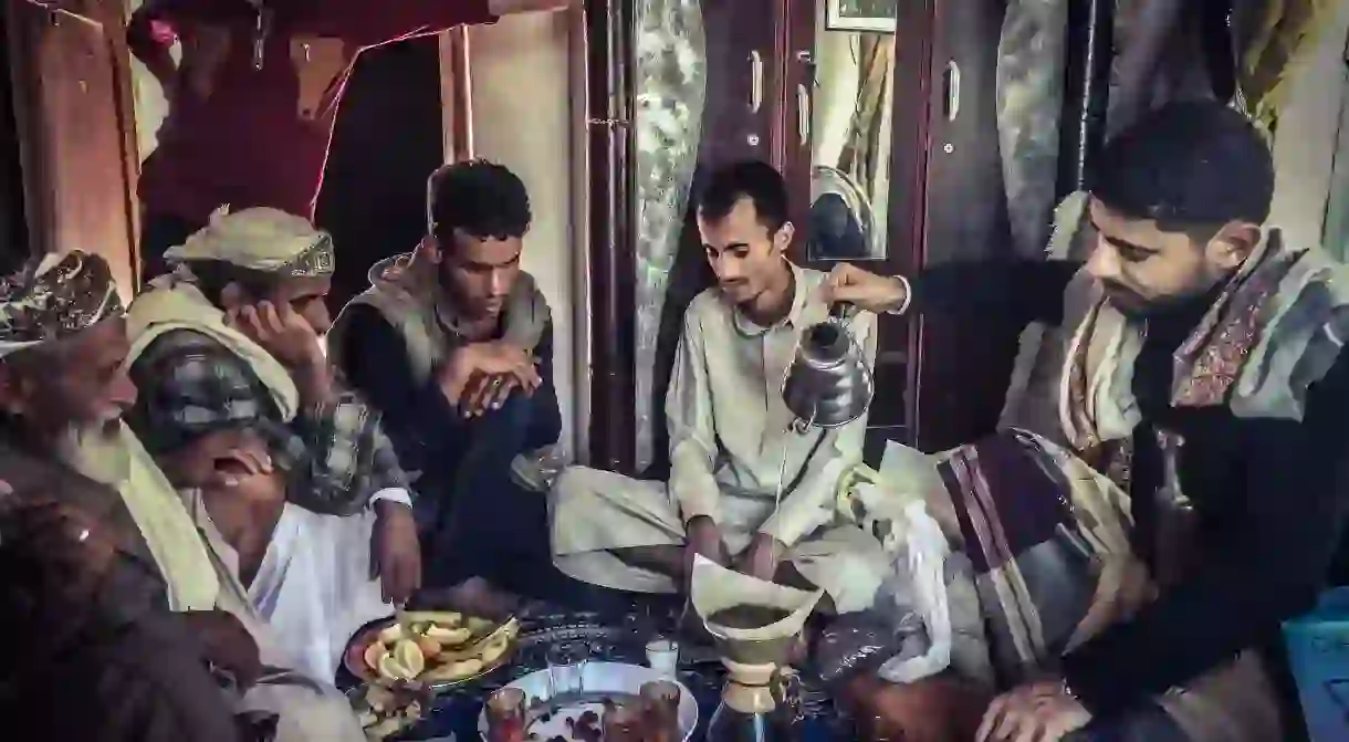 Mokhtar Alkhanshali in Yemen