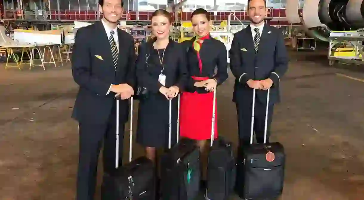 Meet a few members of the flight crew