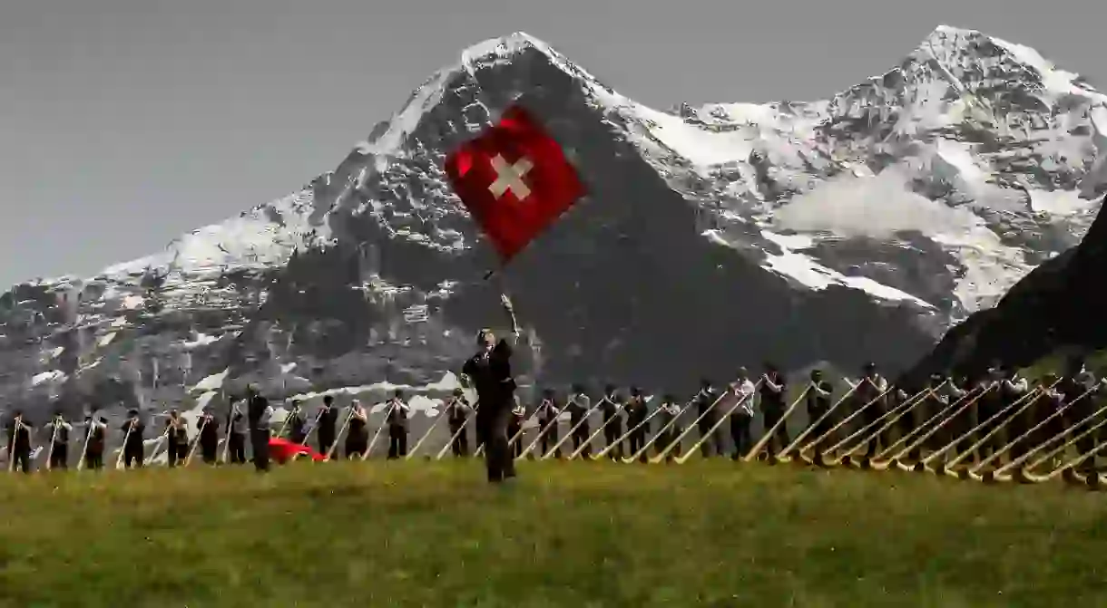 Yodel it and they will come. Switzerland is top of the world, again.