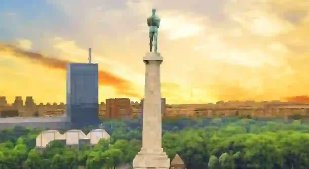 The glorious Victor Monument at Kalemegdan