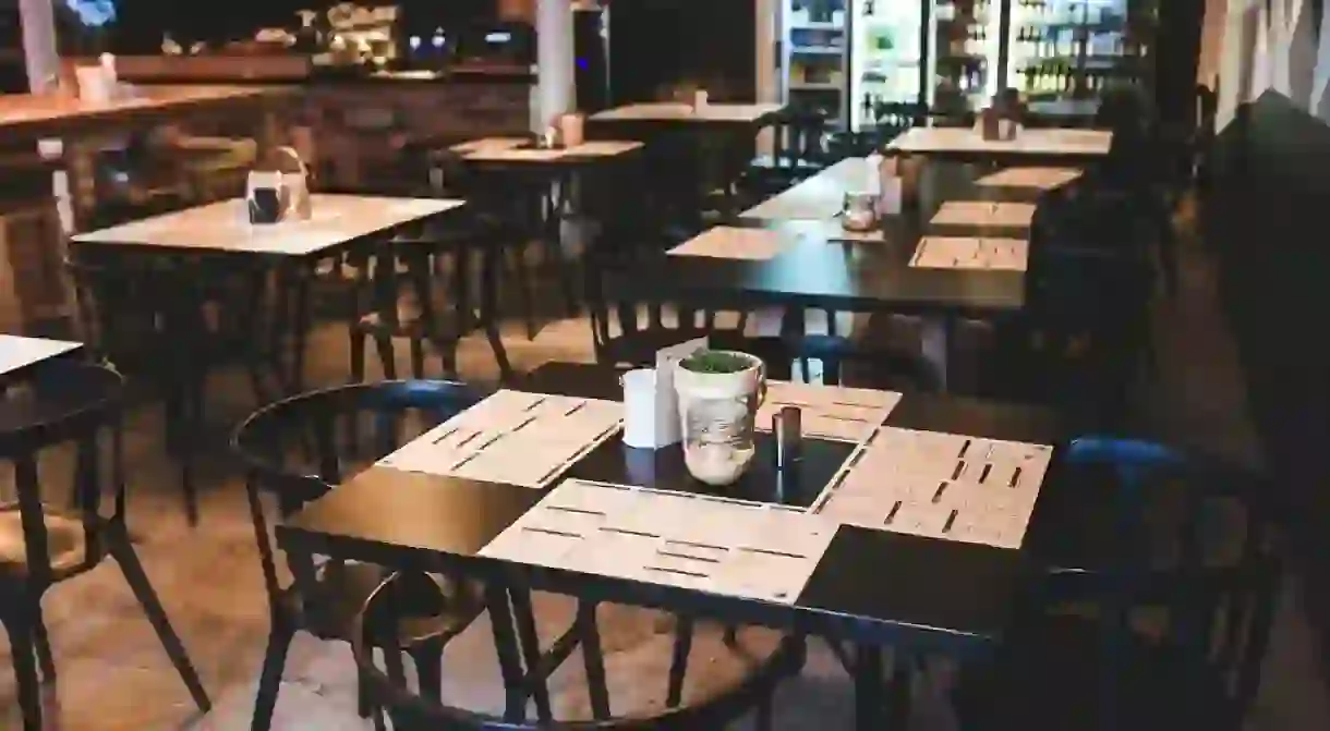 Inside of a Restaurant