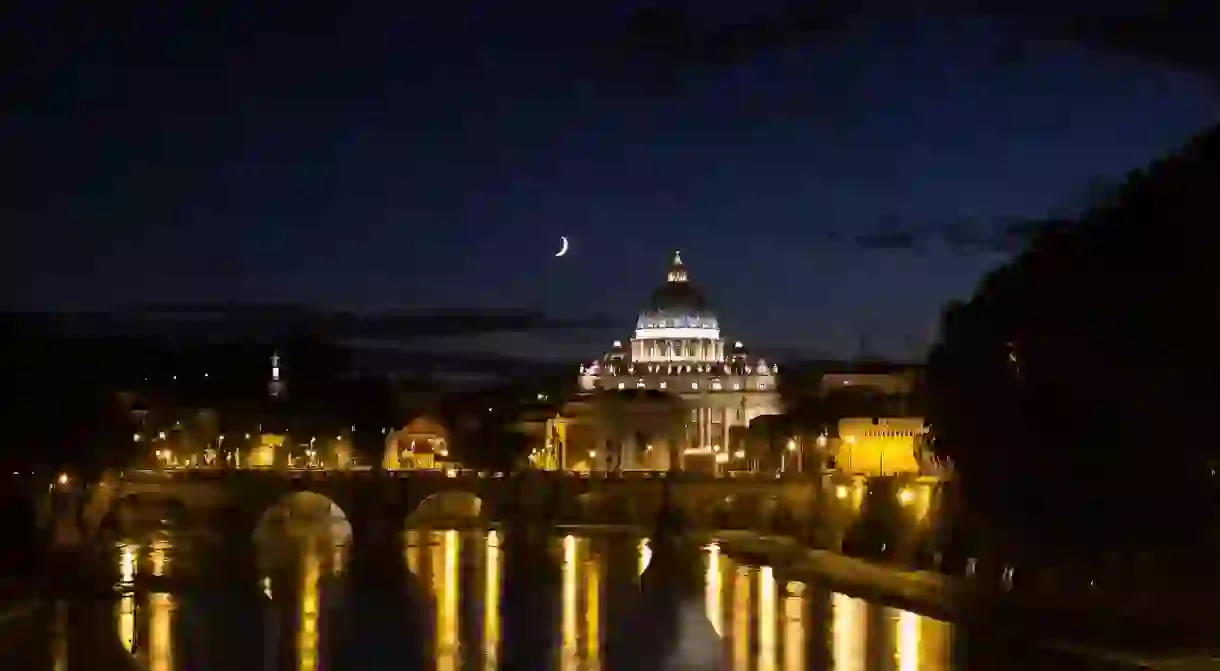 Rome at night