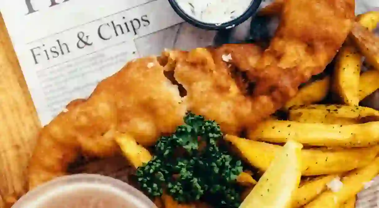 Fish and chips at its best at Kalkys