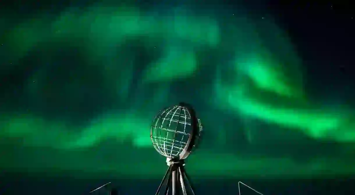 The Northern Lights at North Cape