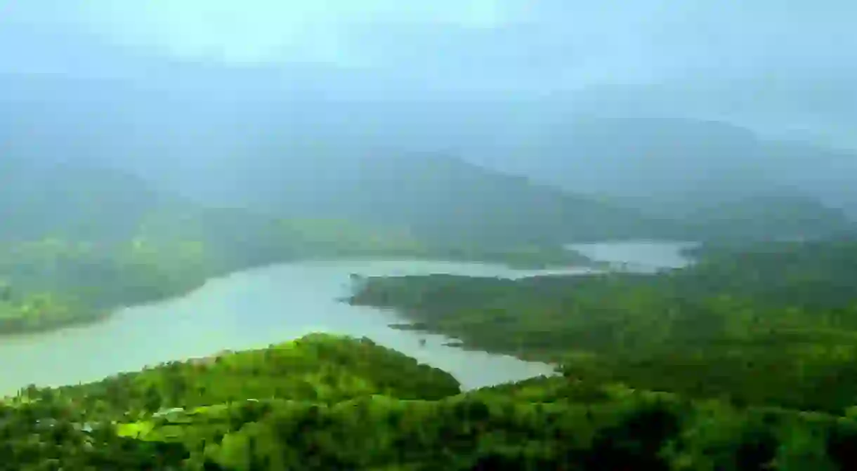 The Sahyadri Mountain Range