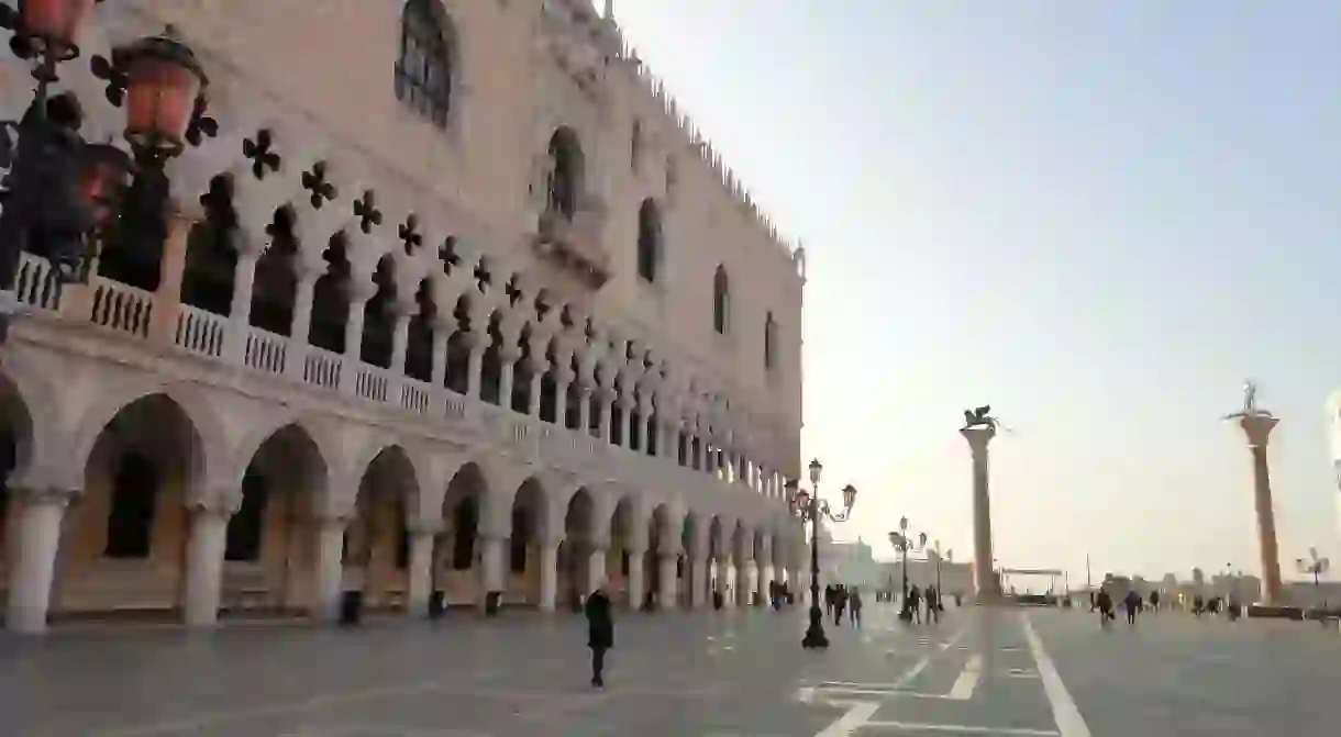 The restaurant is located in St Marks Square