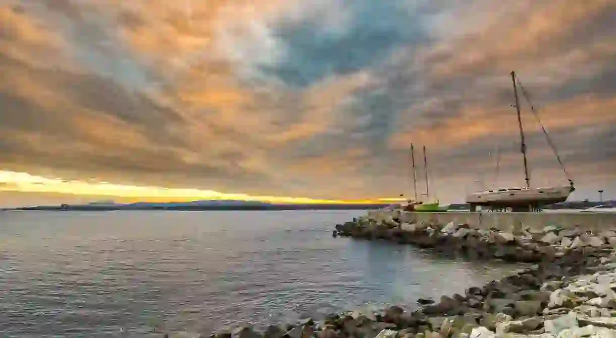 The Bulgarian Black Sea coastline