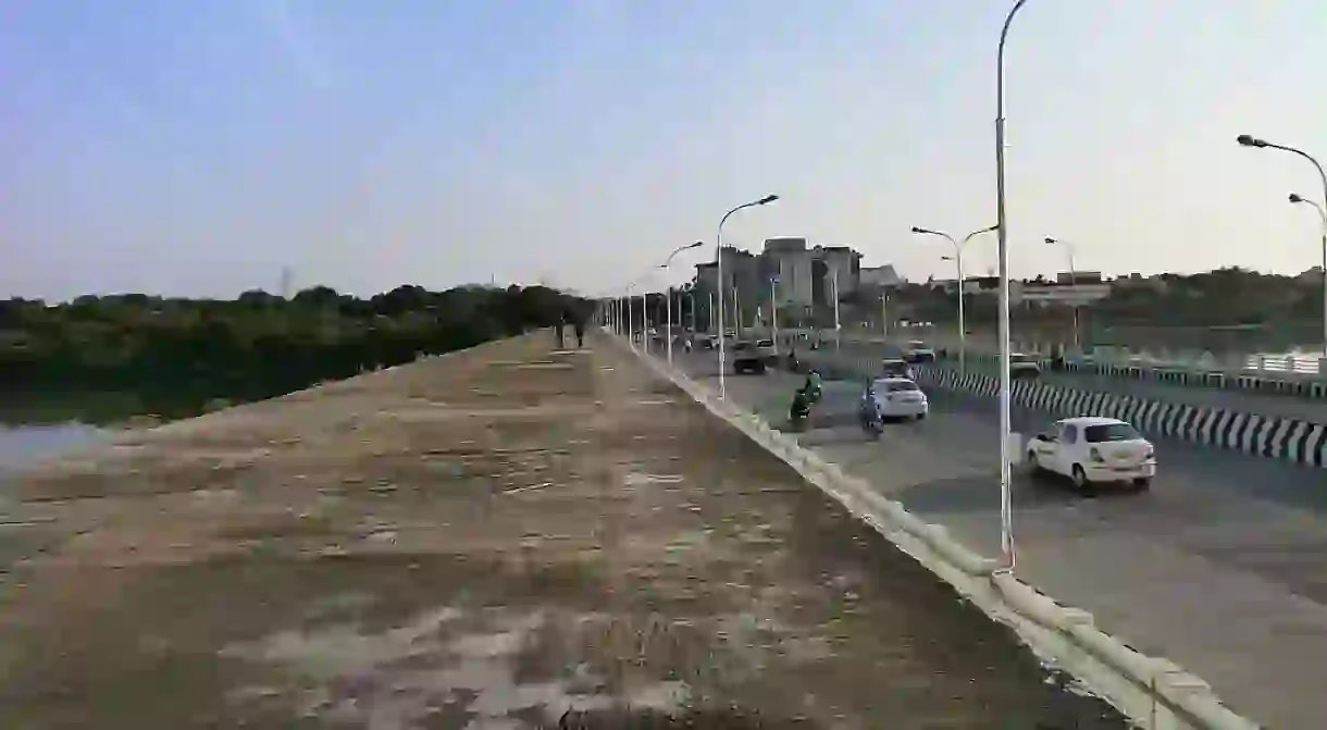 The Thiru Vi Ka Bridge in Adyar is favourite among cyclists for its spectacular view of the Adyar Estuary