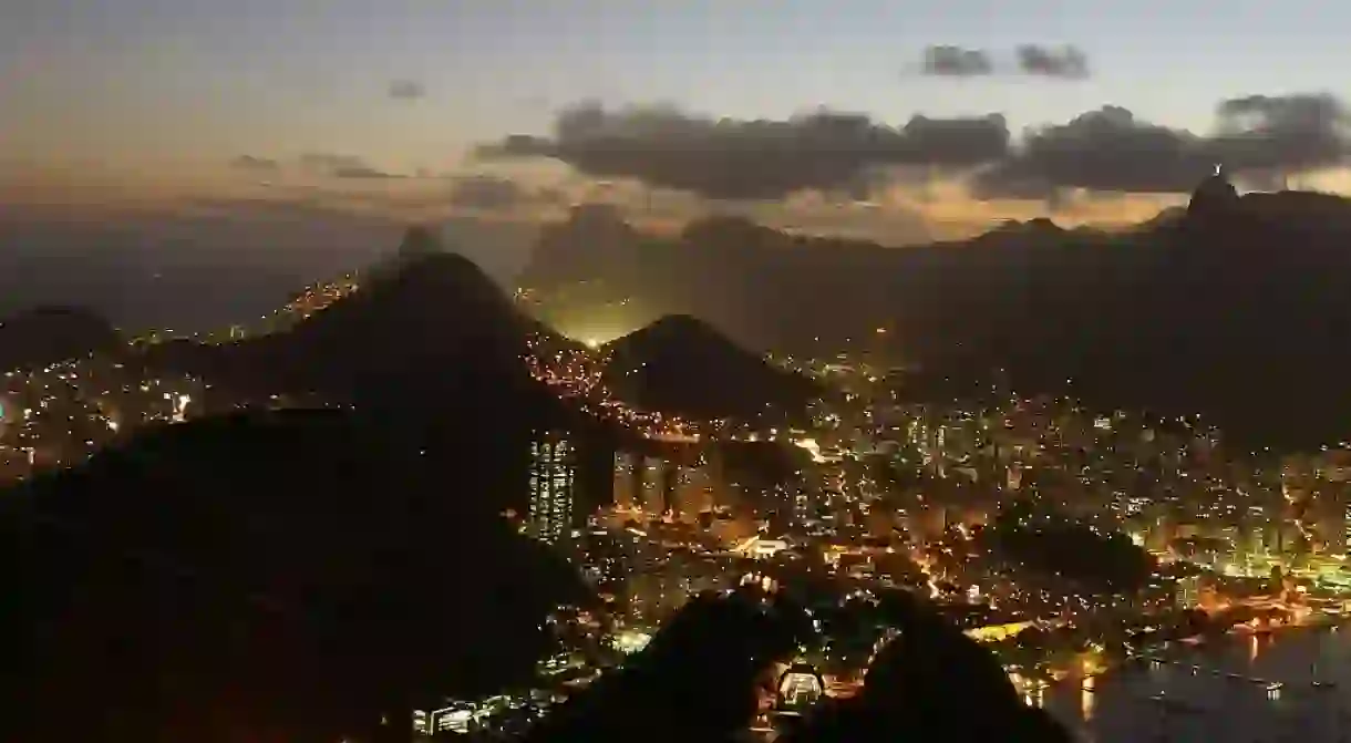 Rio de Janeiro at night