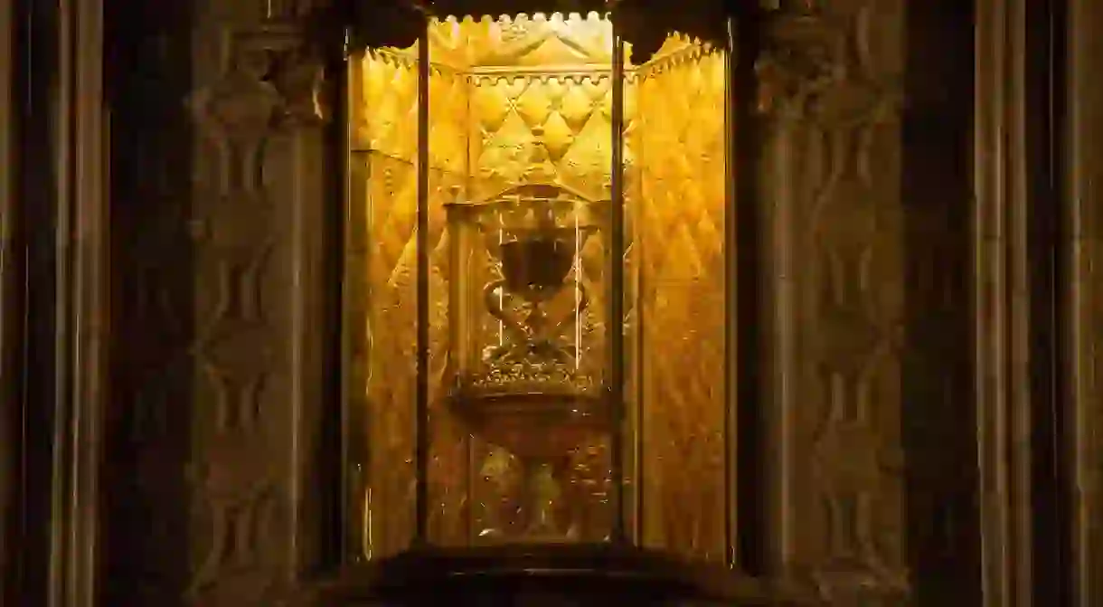 The Holy Grail is housed inside Valencia Cathedral