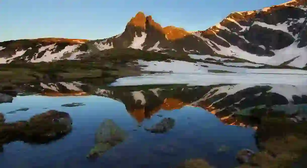 Bliznaka (The Twin Lake), one of the Seven Rila Lakes