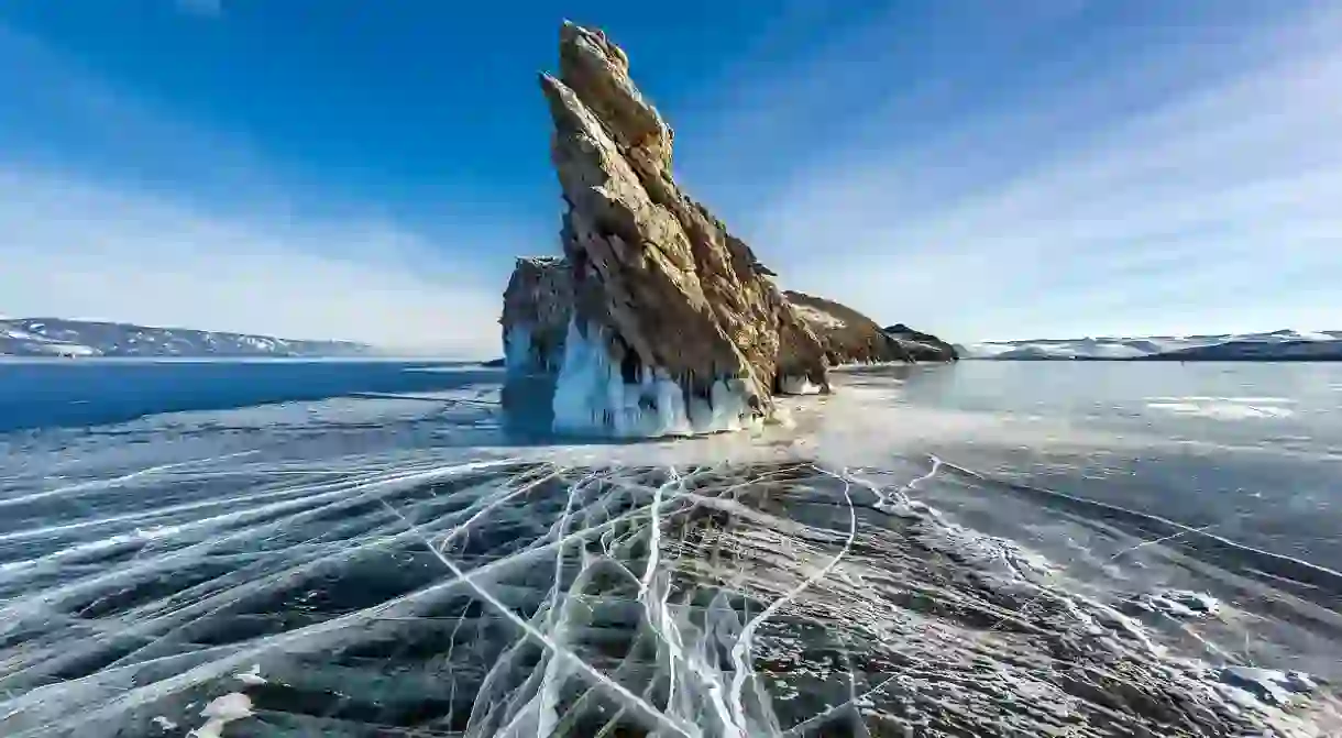 Ogory Island in winter