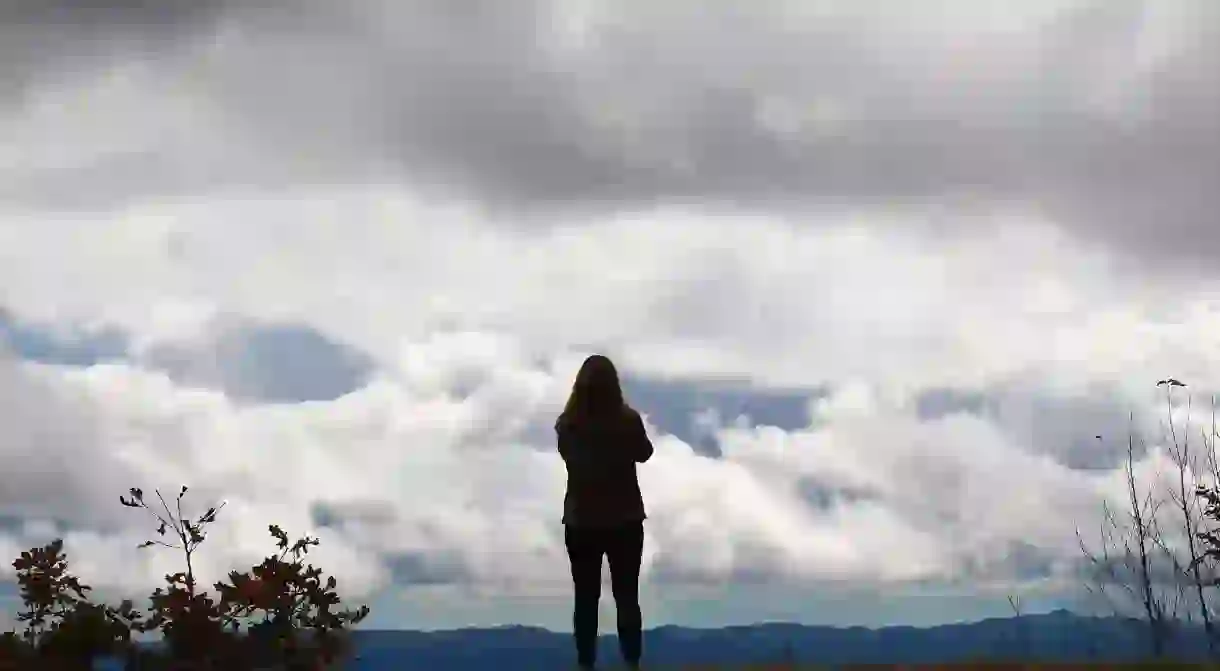 Marlena and the clouds