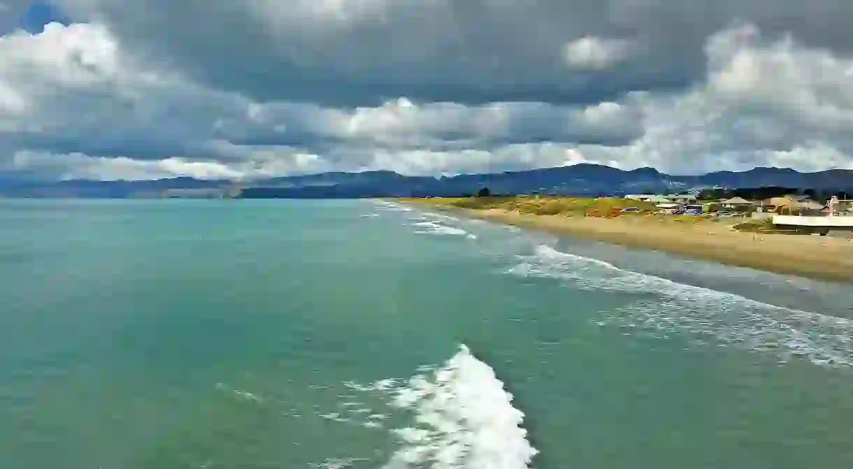 New Brighton Beach, Christchurch, New Zealand