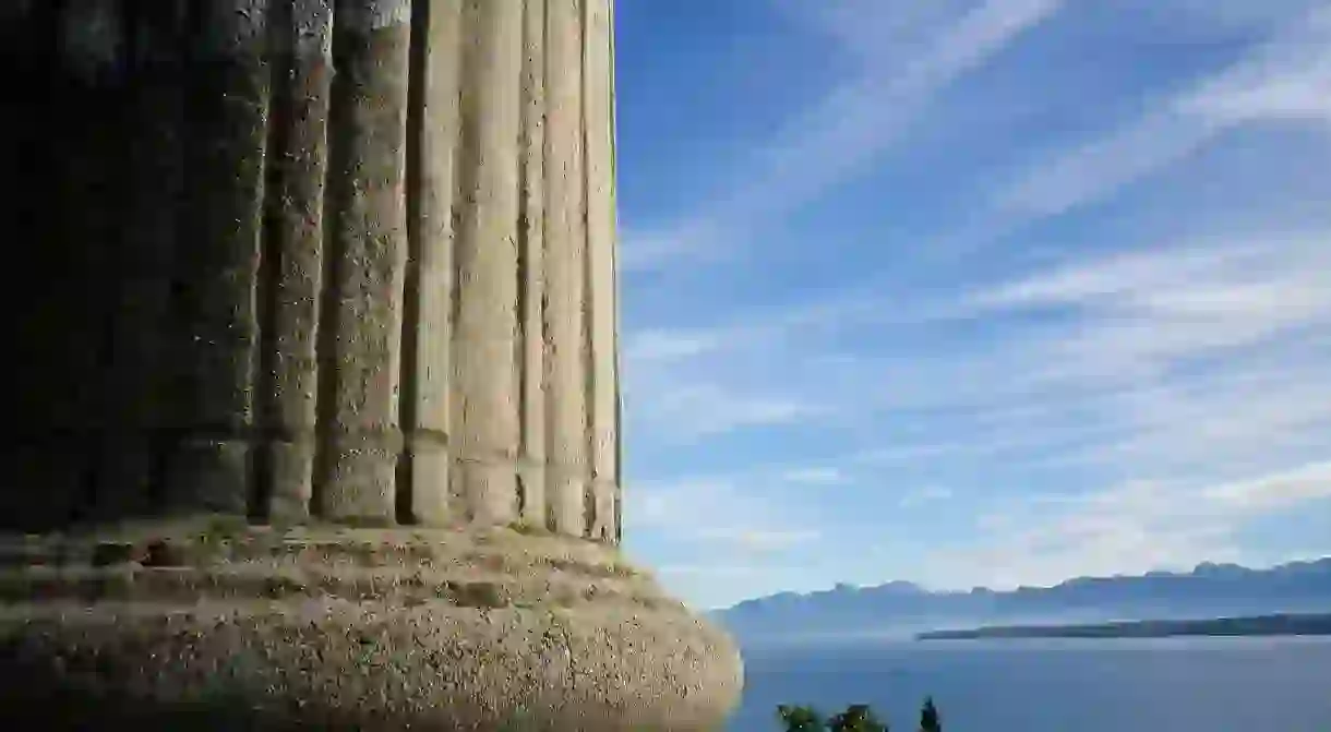 The Roman ruins of Nyon