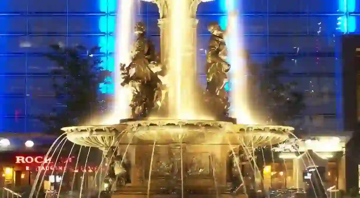 The Tyler Davidson fountain