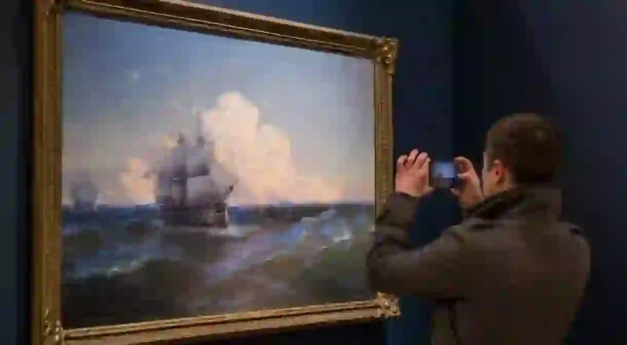 Admiring the work of Ivan Aivazovsky I