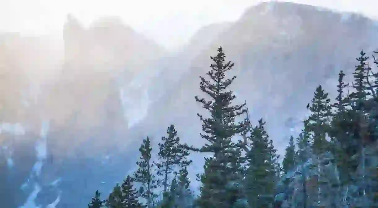 The Rocky Mountains, where a man in search of Fenns Treasure recently died