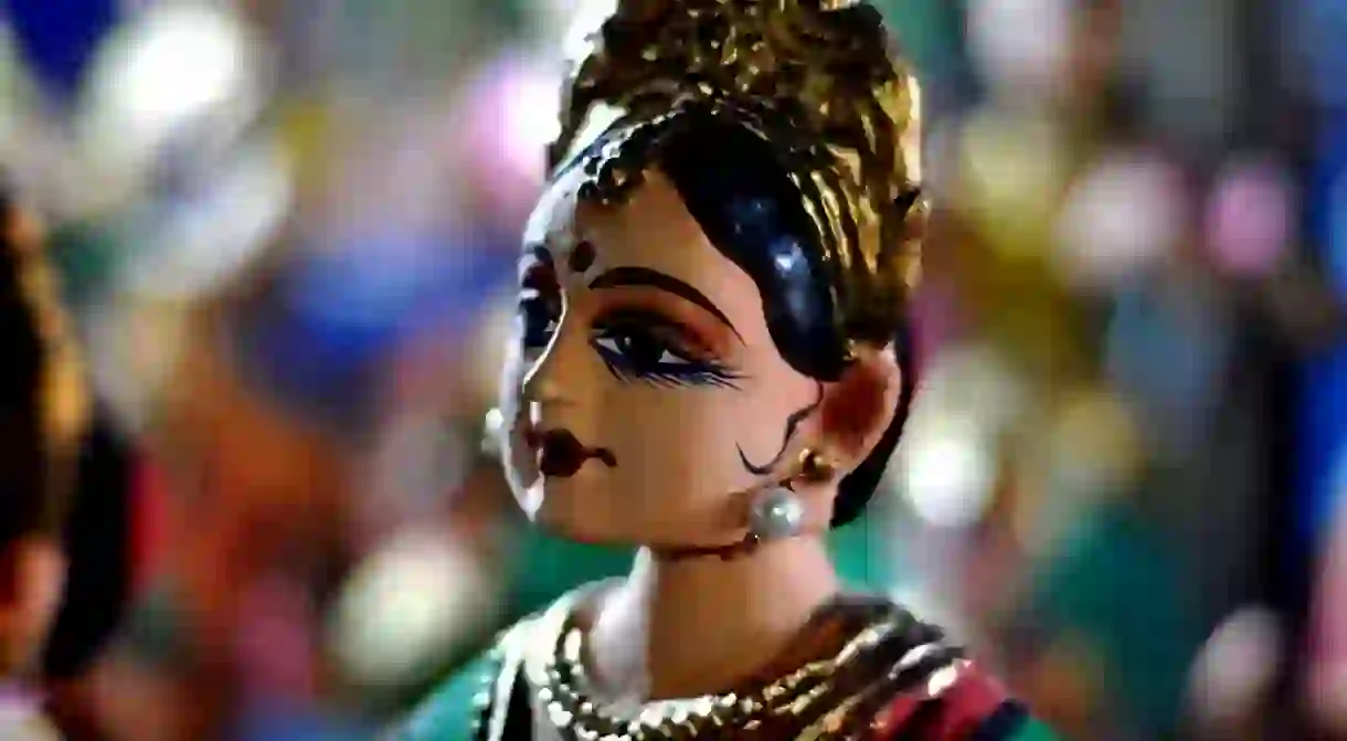 The bobblehead dolls of Thanjavur are one of the most popular cultural exports of this ancient town