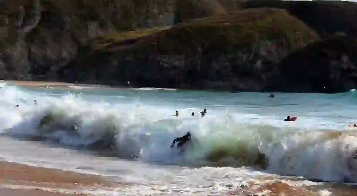 Surfing spots in Brittany