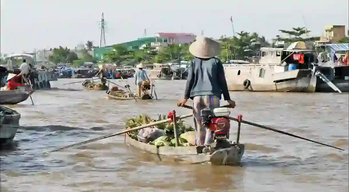 Floating market