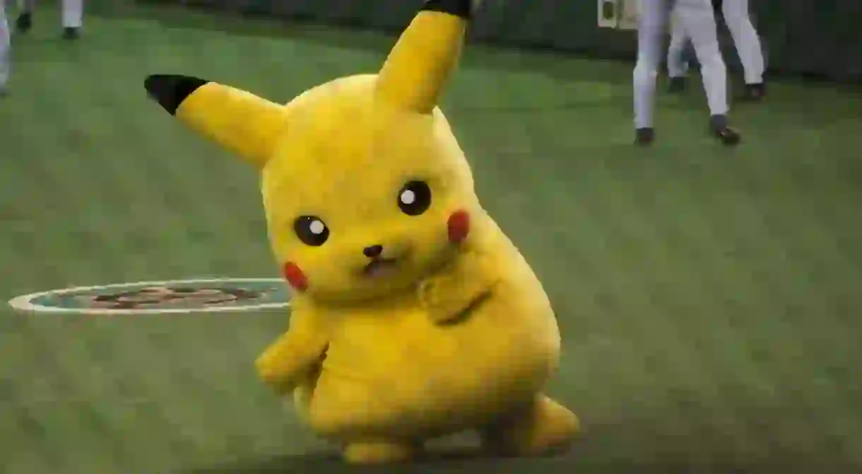 Though not a baseball mascot, Pikachu has been known to show up at games