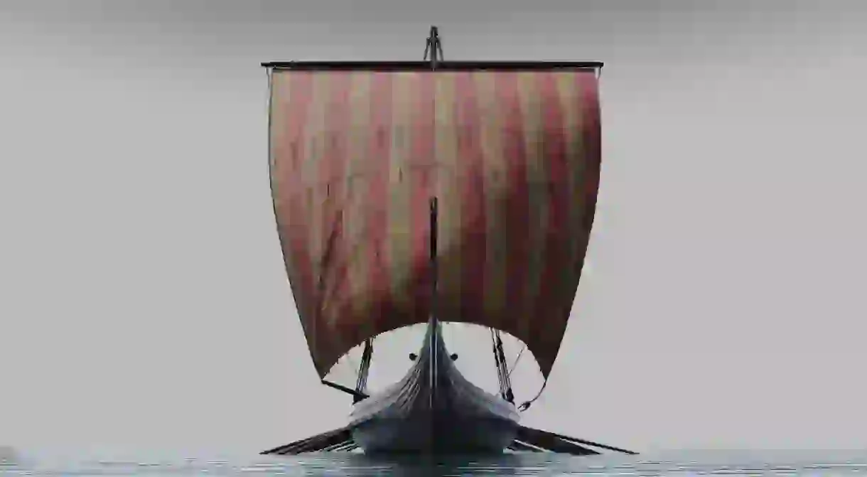 A Storm Studios reproduction of a Viking Ship