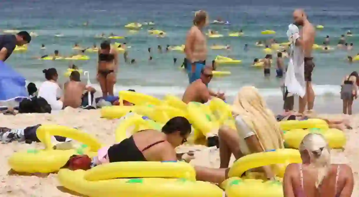 Aussies at the beach