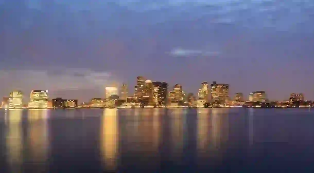 Boston Skyline from the Harbor