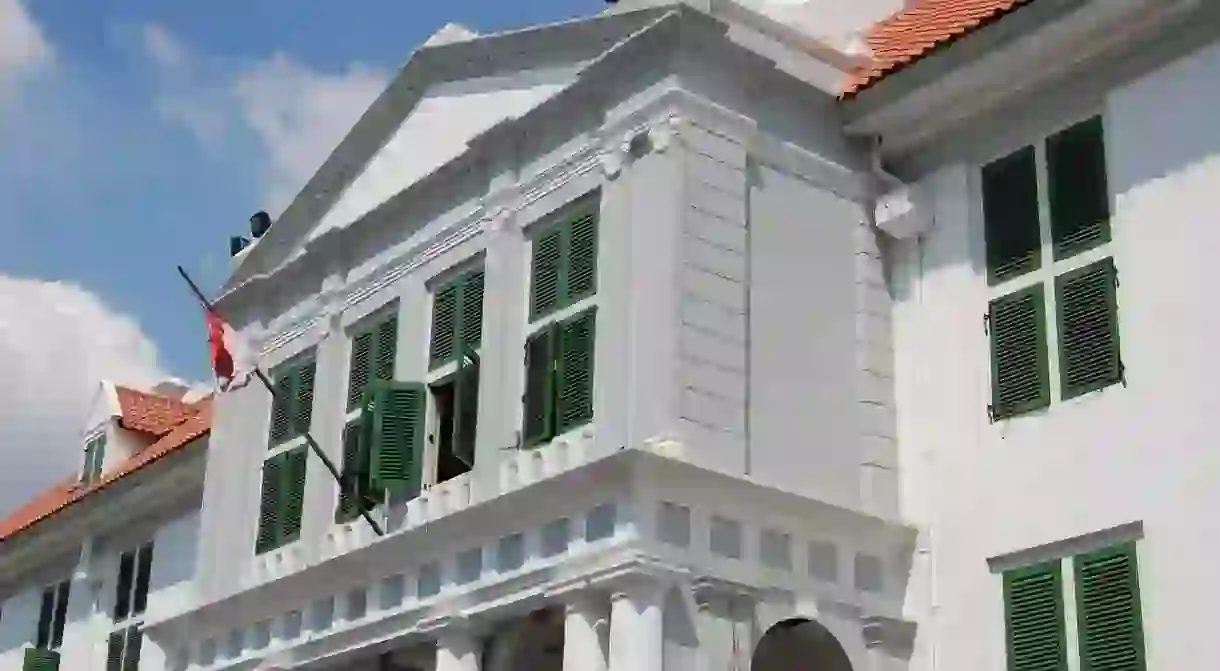 Colonial building in Jakarta, Indonesia