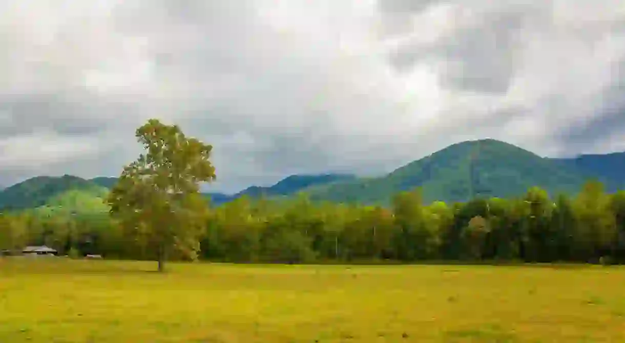 Cades Cove in the Great Smoky Mountains