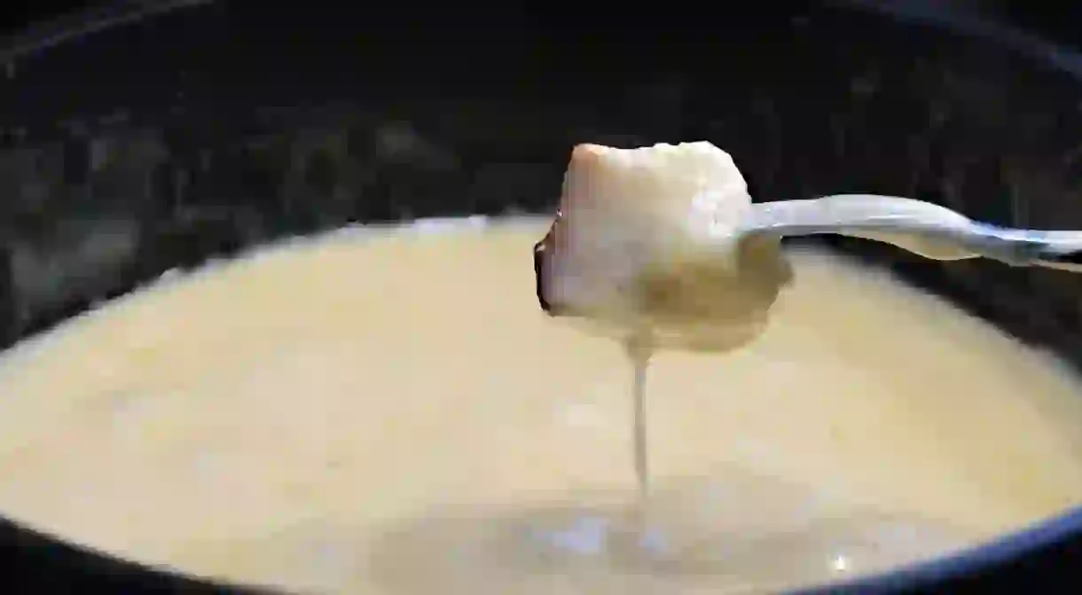 Things get cheesy at the World Fondue Championships