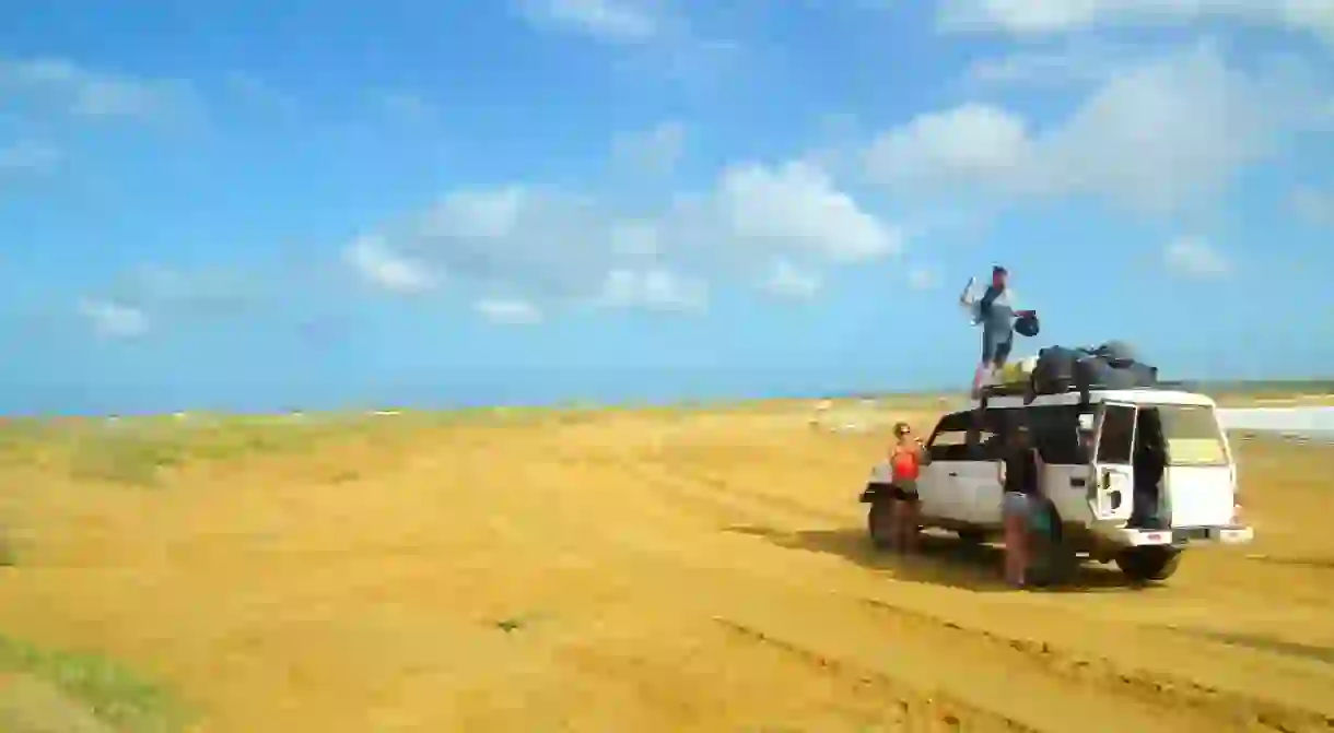 Travelling in La Guajira, Colombia