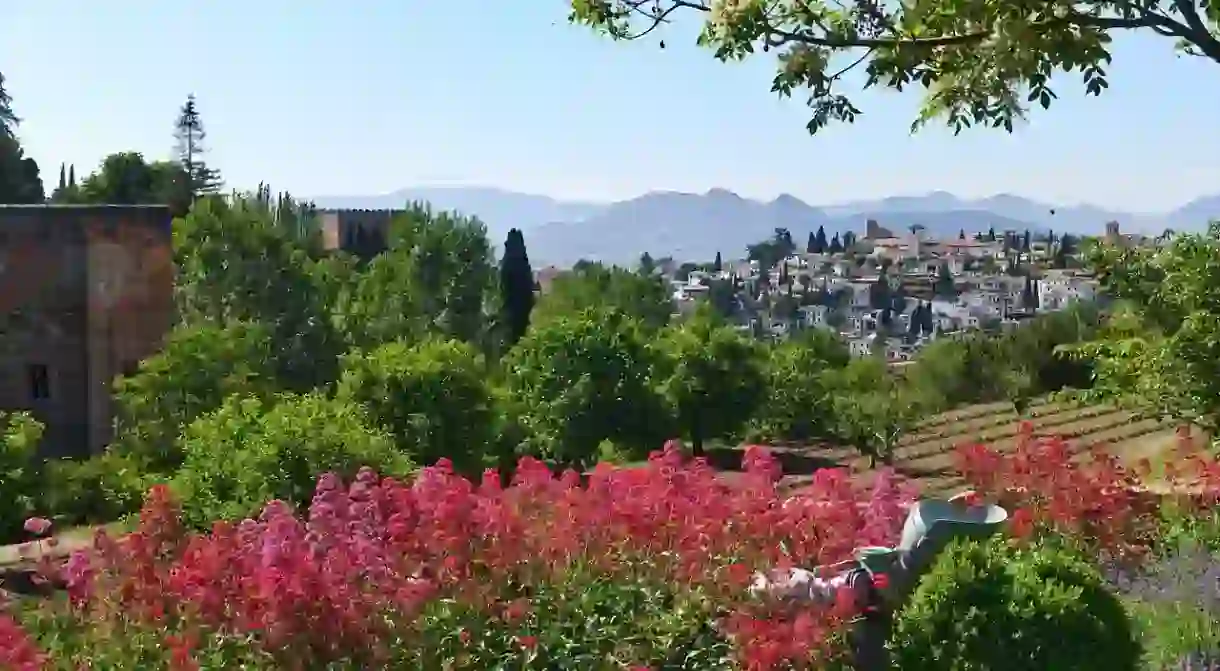 The Generalife Gardens, Granada