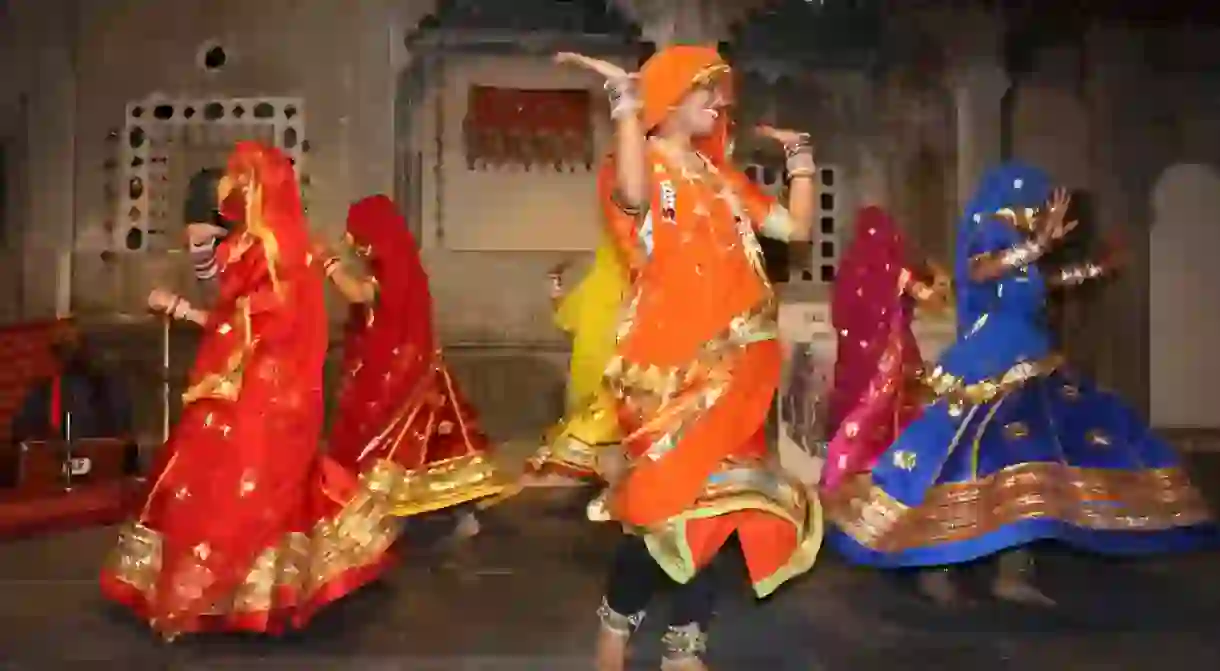 Ghoomar performed by the Bhil tribal women