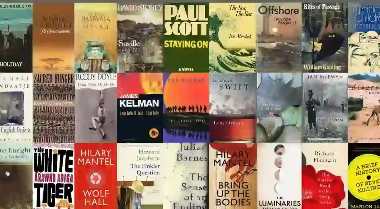 Man Booker Prize Winner Jacket Covers