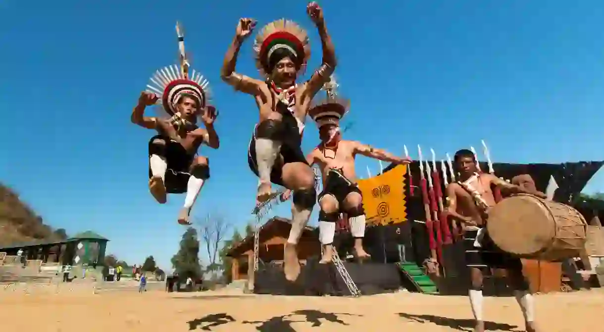 Zeliang Naga Tribesmen of Nagaland, India