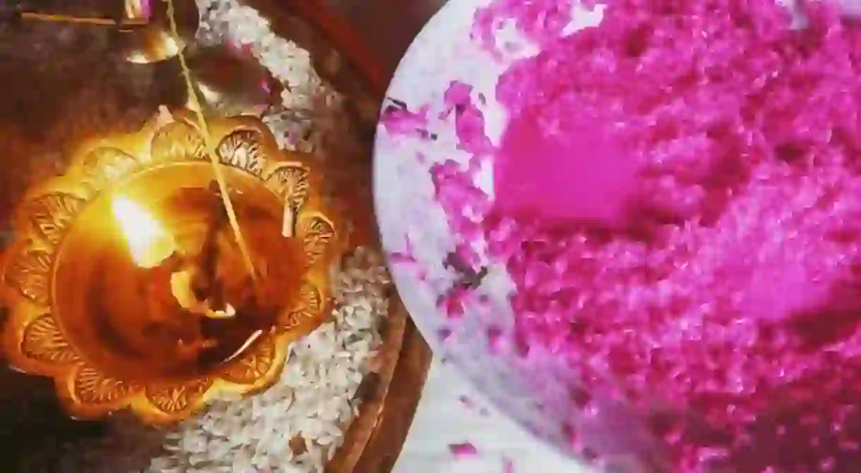 Items in a puja