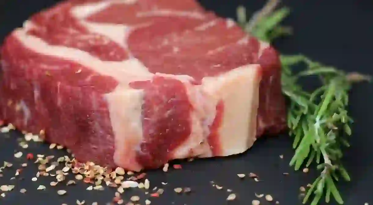 Delicious beef steak