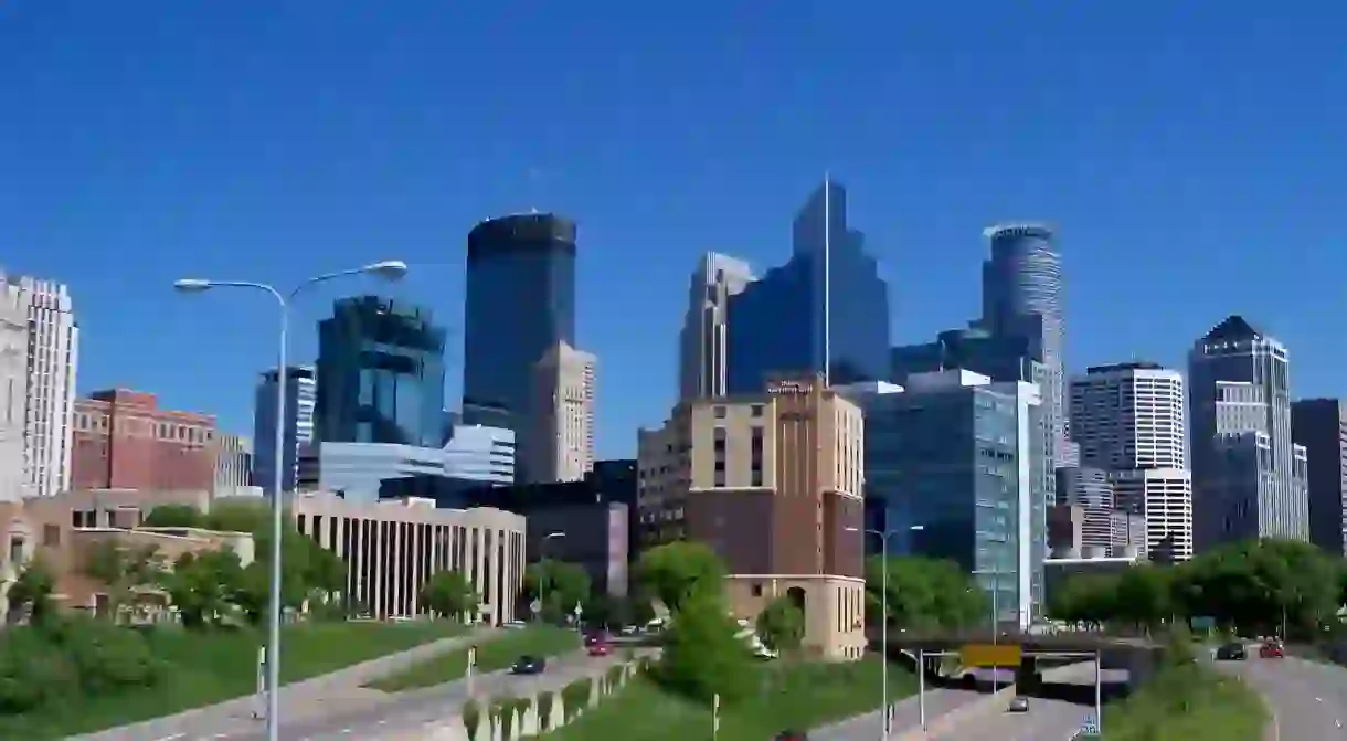 Skyline of Minneapolis, Minnesota