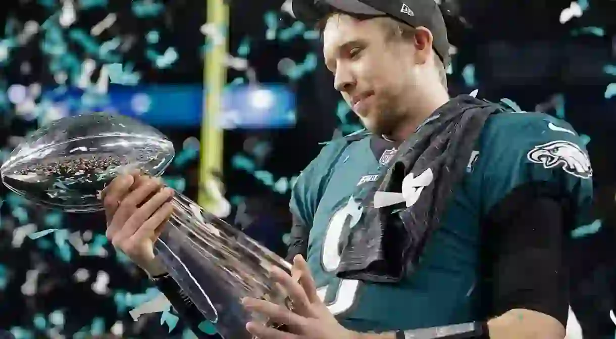 Philadelphia Eagles QB Nick Foles was named Super Bowl LII MVP