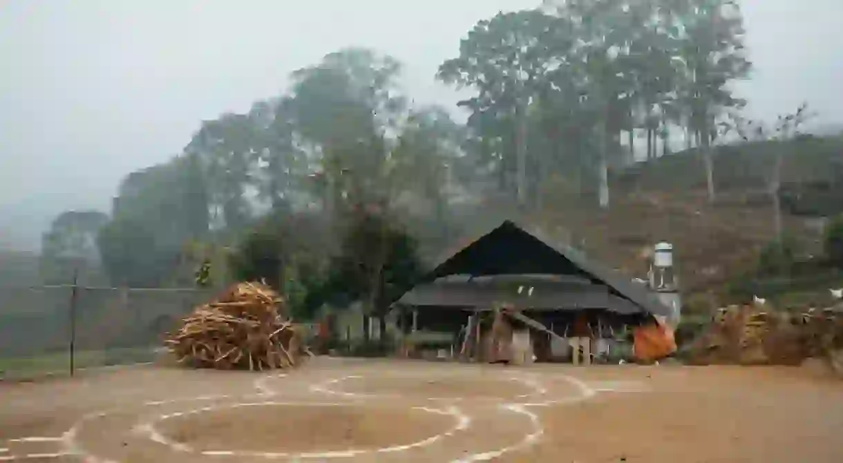 Traditional HMong Community Home