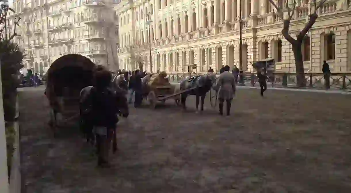 Movie set of Ali & Nino