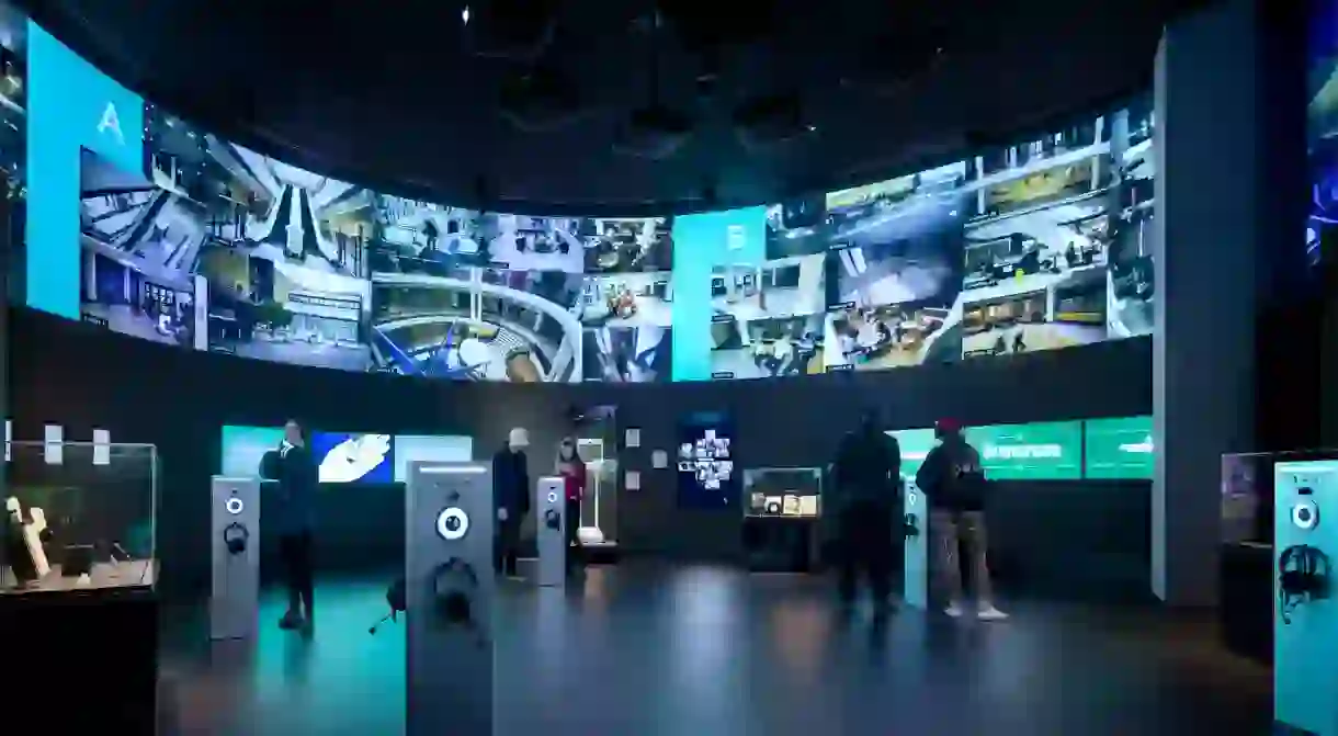 The Spyscape Museum has a number of interactive exhibitions