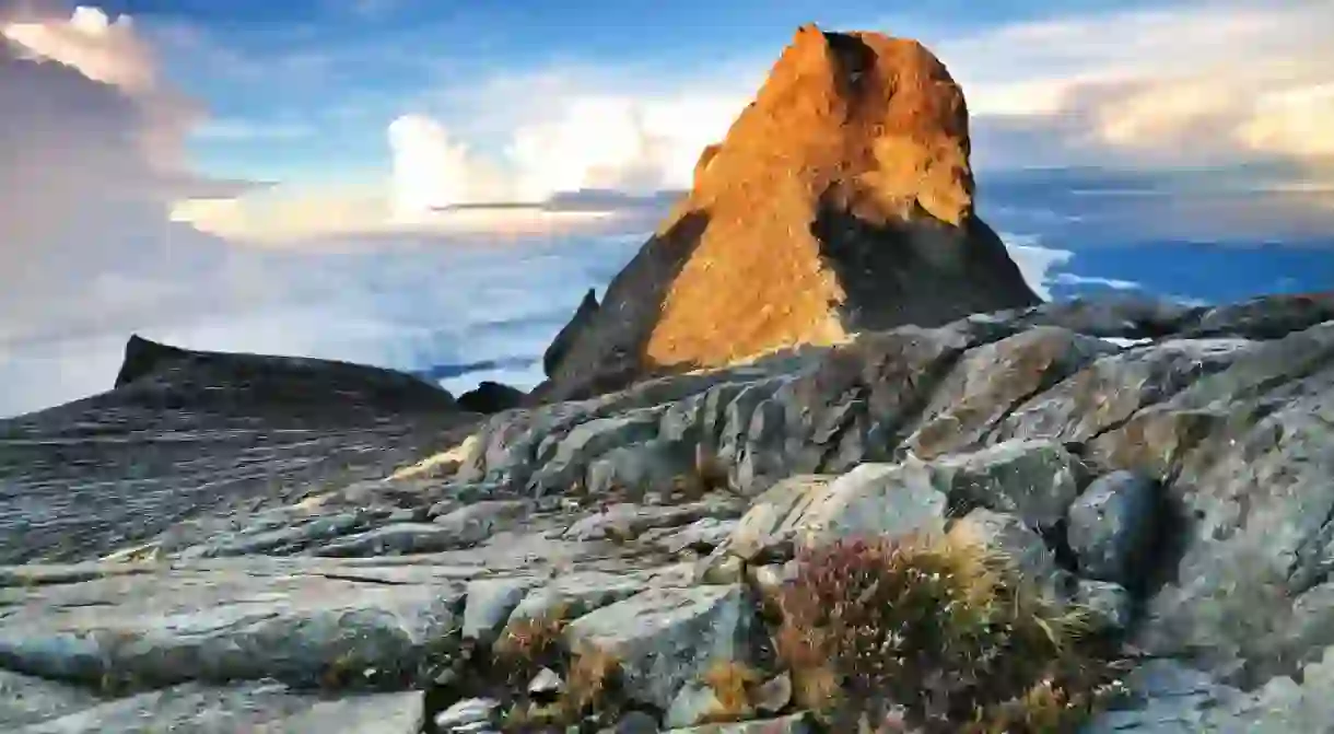 Summit of Mount Kinabalu, Sabah, Malaysia