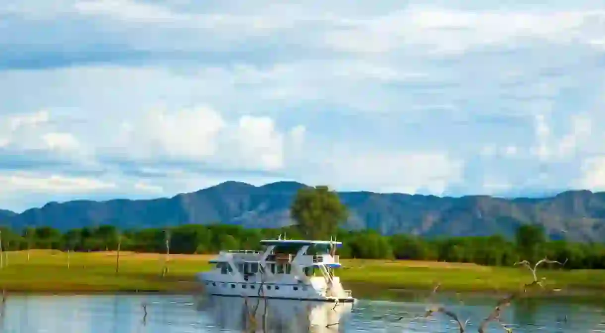 Houseboat on Lake Kariba