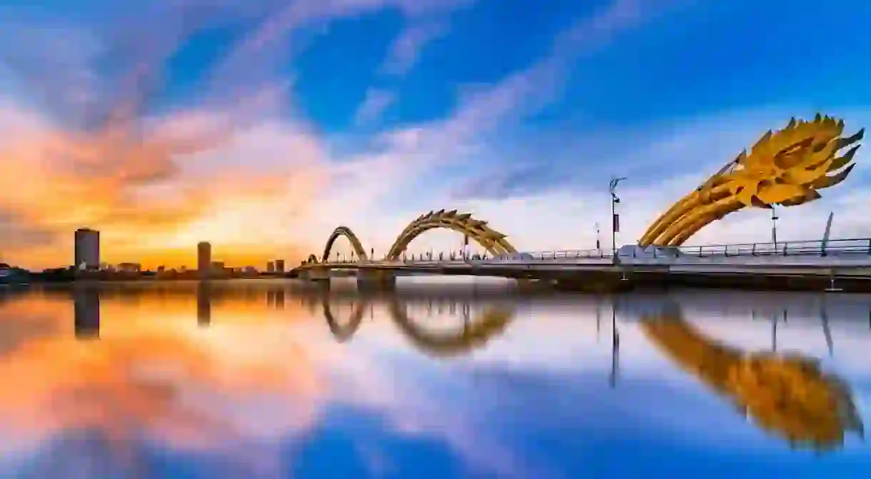 Dragon Bridge in Da Nang, Vietnam