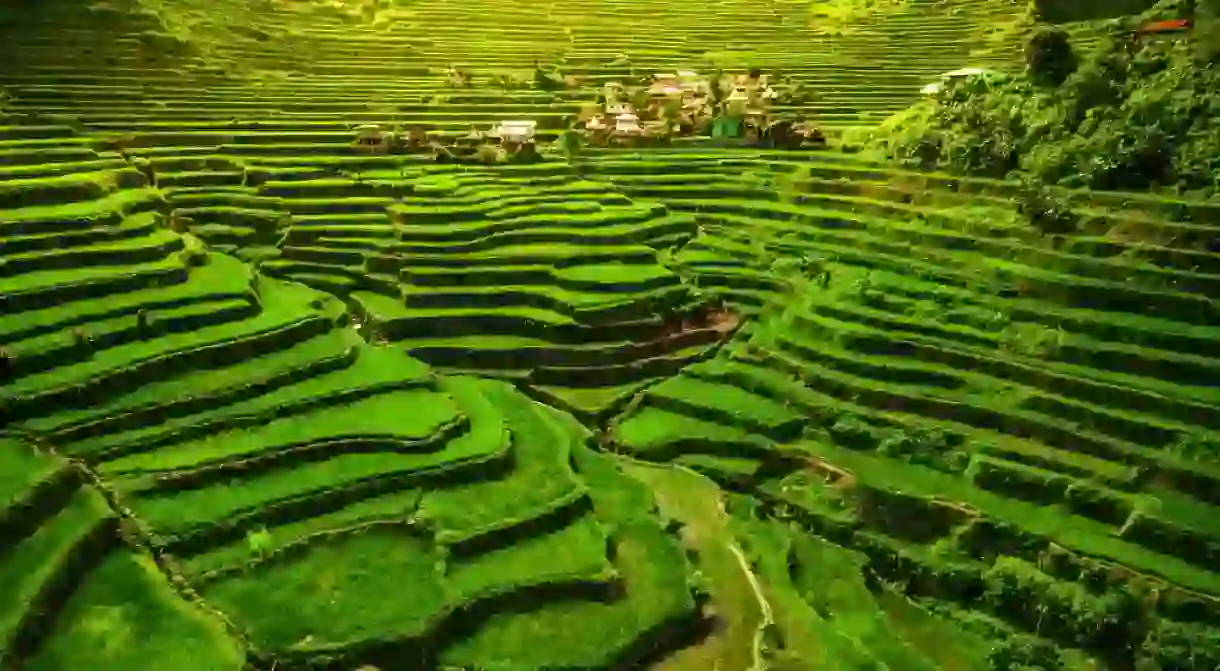 World heritage Ifugao Rice Terraces in Batad, Northern Luzon